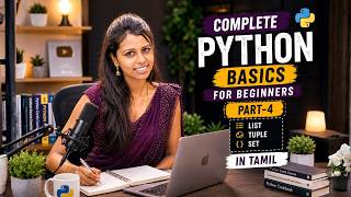 Complete Python Basics for Beginners Part-4 | Master Python Lists, Tuples & Sets