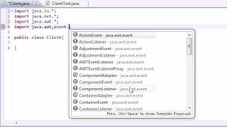 Intermediate Java Tutorial 49 Beginning the Client Messaging System