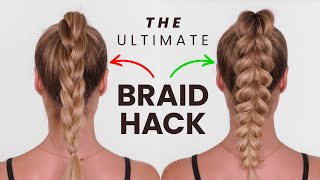 The Trick to a Fuller Braid - Even With Fine Hair!!