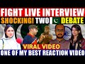 SHOCKING! BIG FIGHT DURING LIVE INTERVIEW l TWO PAKISTANIS DEBATE ON CATALYST RECORDS