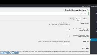 بررسی فعالیت کاربران در وردپرس با افزونه Simple History