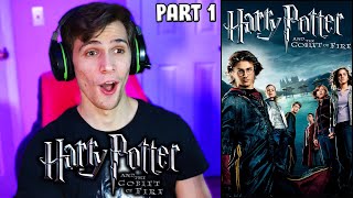 Harry Potter and the Goblet of Fire (2005) Movie REACTION!!! (Part 1)