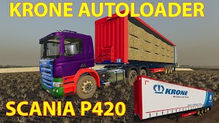 Scania P240 \u0026 Krone Autoloader