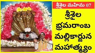 శ్రీశైల మహిమ 07 | శ్రీ భ్రమరాంబ మల్లికార్జున స్వామి మహత్యం