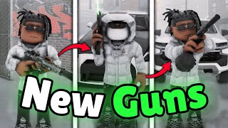 I used the NEW UPDATE GUNS in South Bronx The Trenches Roblox!