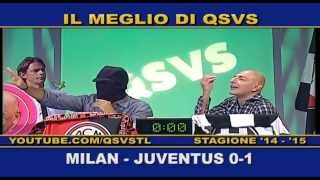 QSVS - I GOL DI MILAN - JUVENTUS 0-1 - TELELOMBARDIA