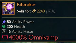 Yeah, Riftmaker was totally fine..