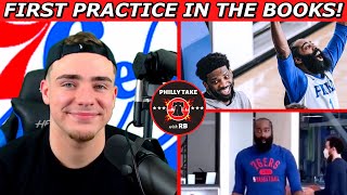 James Harden's First Practice With The Philadelphia Sixers, Doc Rivers Comments, & Big Injury Update