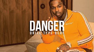 (FREE) Dark Drill Type Beat "DANGER" | Pop Smoke type beat | UK x NY Drill instrumental 2022