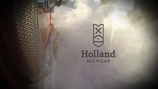 Snow plowing the City of Holland