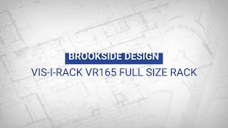 Brookside Design VR165 Vis-I-Rack high Capacity roll File Blueprint Storage Rack