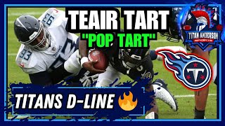 POP TART! 🔥 Tennessee Titans Teair Tart TOSSES Garrett Bradbury like a CHILD! Titans Elite DEFENSE.
