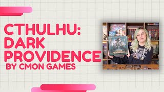 Let's Take a Look At Cthulhu Dark Providence by CMON!