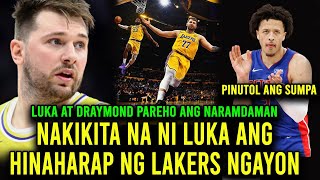 WARNING ANG NAKIKITA NI LUKA SA LAKERS! WAG TULUGAN ANG PISTONS! PINUTOL ANG SAMPUNG TAONG SUMPA!