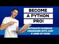 Easily Automate Facebook Messenger With Python!