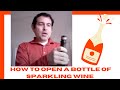 How to Open A Bottle of Sparkling Wine - JamesTheWineGuy