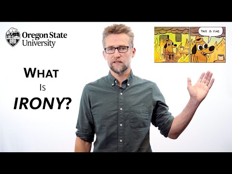 How does irony impact a story?