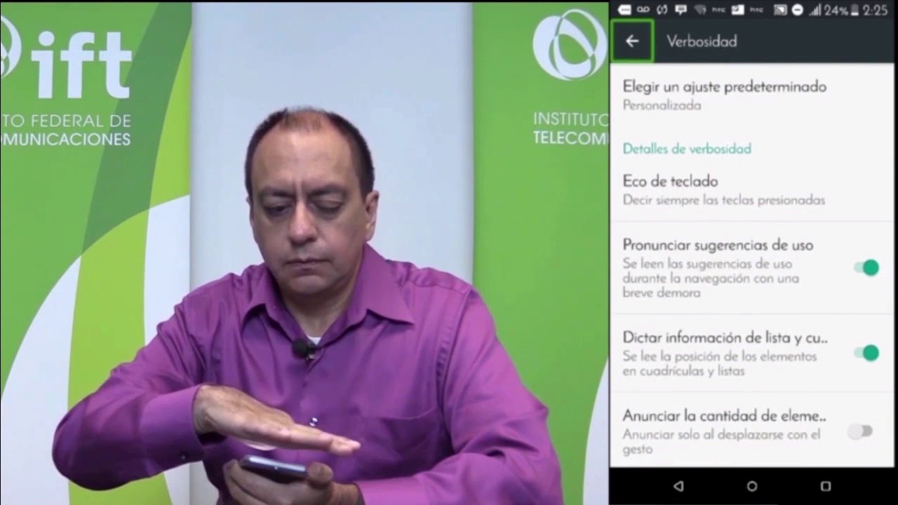 Tutorial 3 Android Talkback Youtube