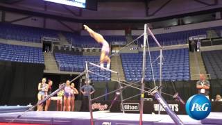 Maggie Nichols - Uneven Bars - 2016 P\u0026G Gymnastics Championships - Podium Training