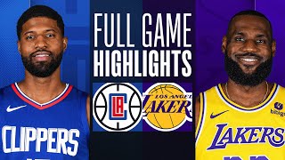 CLIPPERS at LAKERS | FULL GAME HIGHLIGHTS | January 7, 2024
