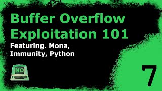 [ 7 ] - Buffer Overflow - Generating shell code in MSF & Popping a shell