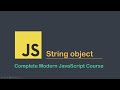 JavaScript String Object