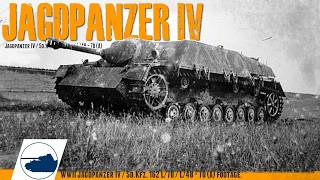 Rare WW2 Jagdpanzer IV - L/70 / L/48 - 70 (A) - footage.