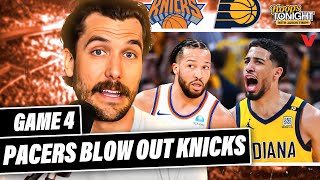 Knicks-Pacers Reaction: Haliburton EMBARRASSES Brunson's Knicks, Is New York done? | Hoops Tonight