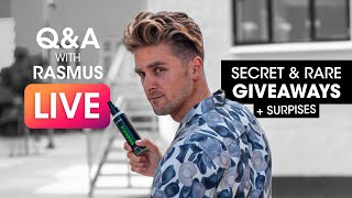 Hairstyling, Giveaway, Updates and Q\u0026A with Rasmus😃