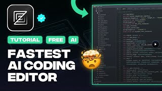 Zed Text Editor Tutorial - Fastest AI Coding Editor?