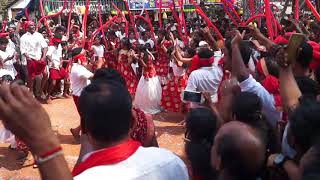 JIMIKKI KAMMAL SURPRISE DANCE BY GIRLS ON ERAVIMANGALAM SHASHTI 2017 SHINGARIMELAM