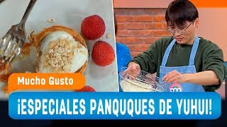 Yuhui Lee preparó deliciosos panqueques de yogurt - Mucho Gusto 2019