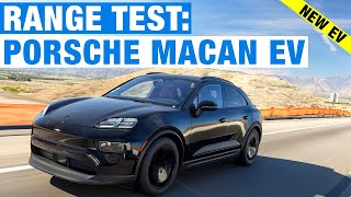 Porsche Macan EV Highway Range Test | Behind the Wheels of Porsche’s First Electric SUV