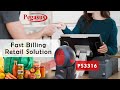 Fast Billing Retail Solution | Omni BI-Directional Barcode Scanner Pegasus PS3316