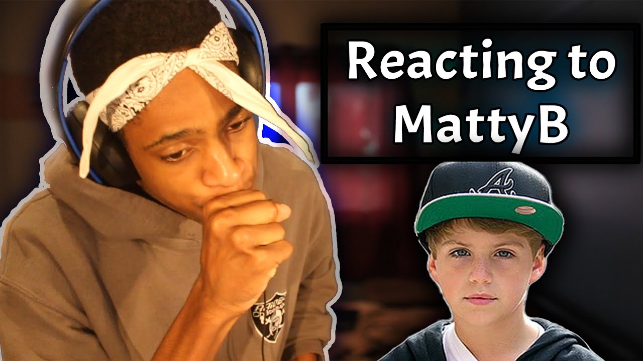 Reacting To Mattyb Raps Funny Youtube