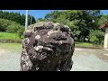 【狛犬・肥猪八幡宮】熊本・旧豊前街道沿いの神社