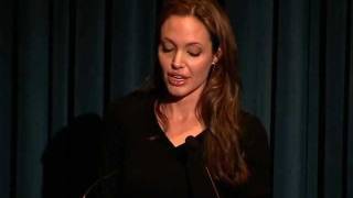 Angelina Jolie Speaks Out on World Refugee Day