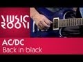 Back in black - AC/DC - Tutorial di chitarra - Music Room