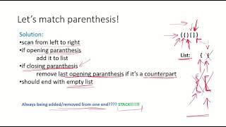 DSA18a - Balancing parentheses using stack