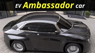 Hindustan Motors EV Ambassador | Gets new makeover by DC2 | Rendered look