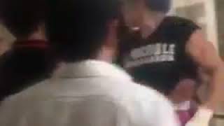 Briga entre Gabi Garcia vs Shinobu Kandori nos bastidores da pesagem do  RIZIN 2017