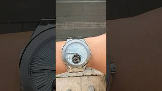 Peacock Tourbillon Watch. Plumage Gaze · Ji. Ref. PCG0301.02  孔雀表 陀飞轮  翎眸 · 霁