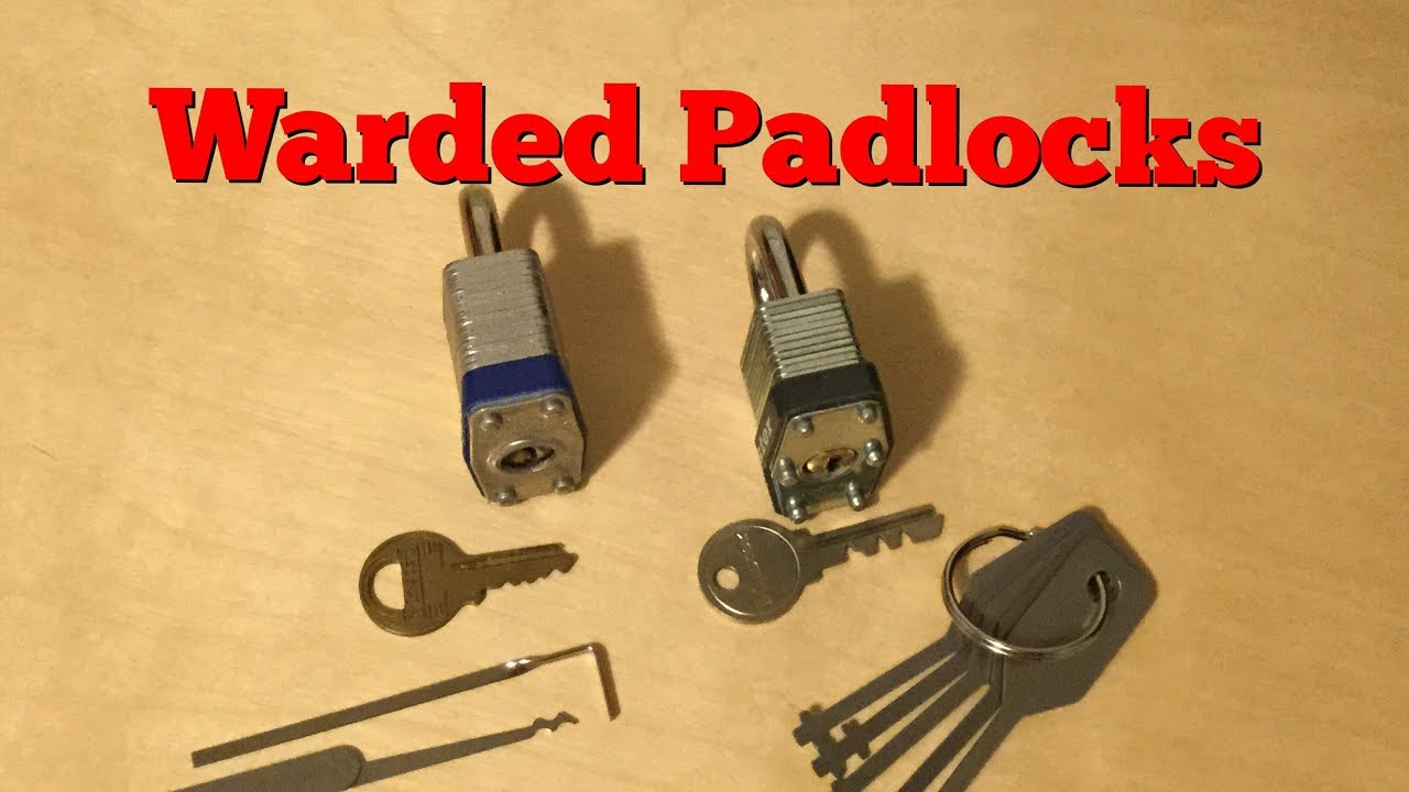 Warded Padlock Lock Picking Youtube