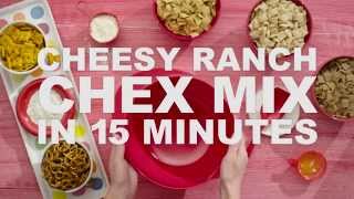 How to | Cheesy Ranch Chex Mix in 15 minutes