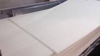 plywood sanding process