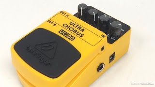 Behringer Ultra Chorus UC200 Effects Pedal