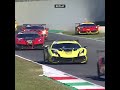 horror crash at coppa shell race 2 in mugello😲