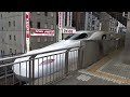 j18編成のぞみ383号新大阪行き　駅列車特集　jr東海道新幹線　名古屋駅17番線　その289