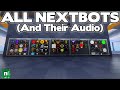 ALL NEXTBOTS And Their AUDIOS In Nico's Nextbots... | Roblox Nico's Nextbots