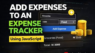 Expense Tracker App with HTML, CSS & JavaScript | Part 1 – Project Setup & UI Design